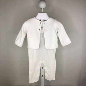 Ralph Lauren Romper & Jacket Outfit size 9 Months